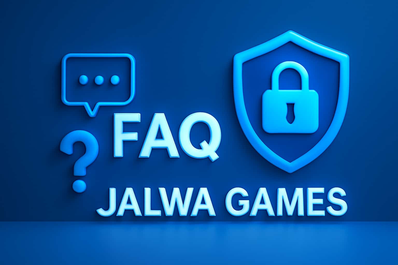 Neutral informational scene depicting FAQ Secure Jalwa Games with a focus on secure access.