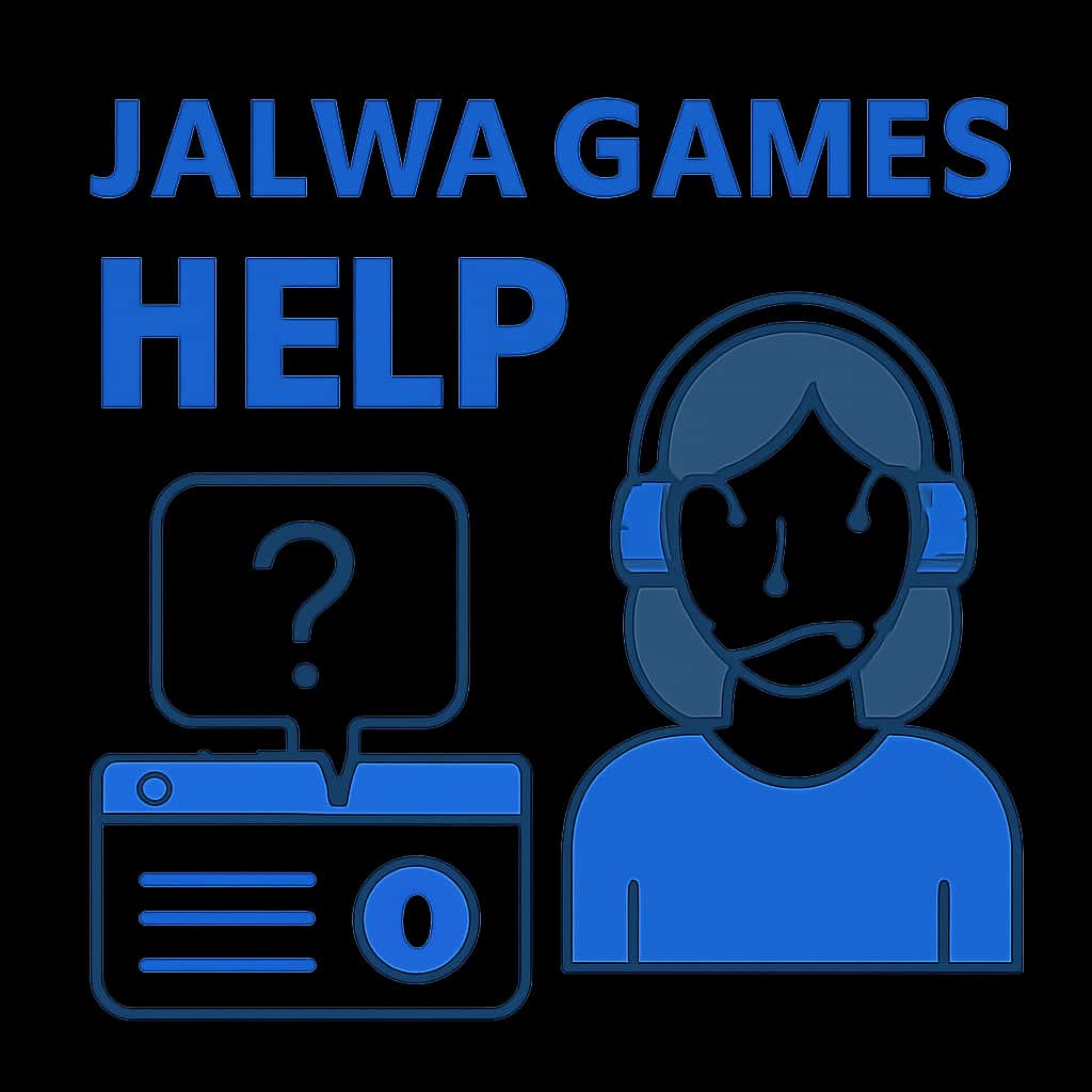 Educational diagram highlighting the processes involved in Jalwa Games Help.