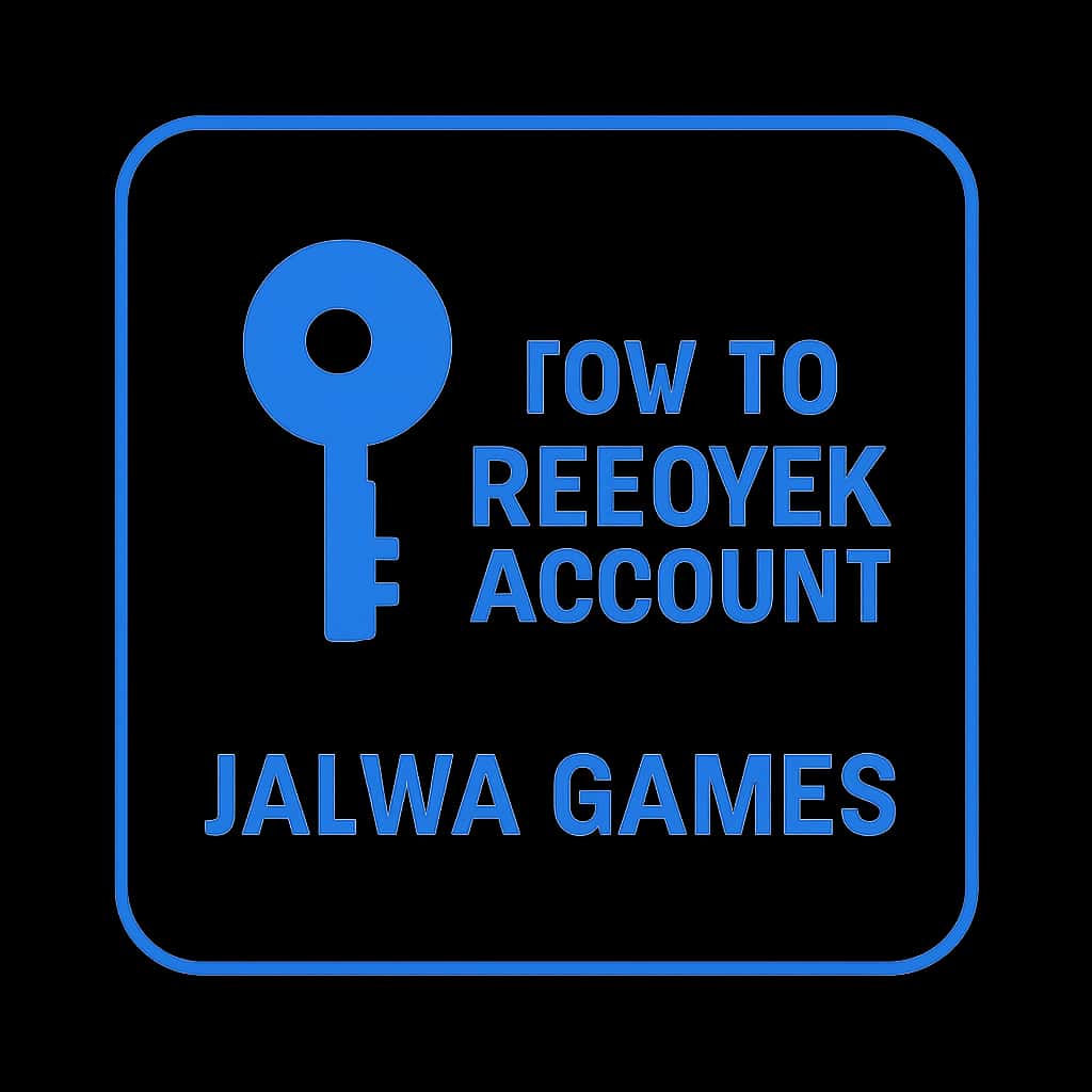Icon representing account recovery for Jalwa Games.