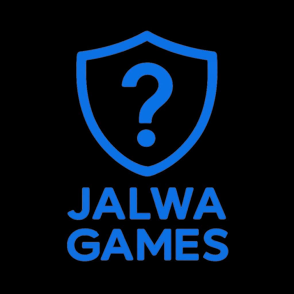 A badge symbolizing secure access to Jalwa Games.