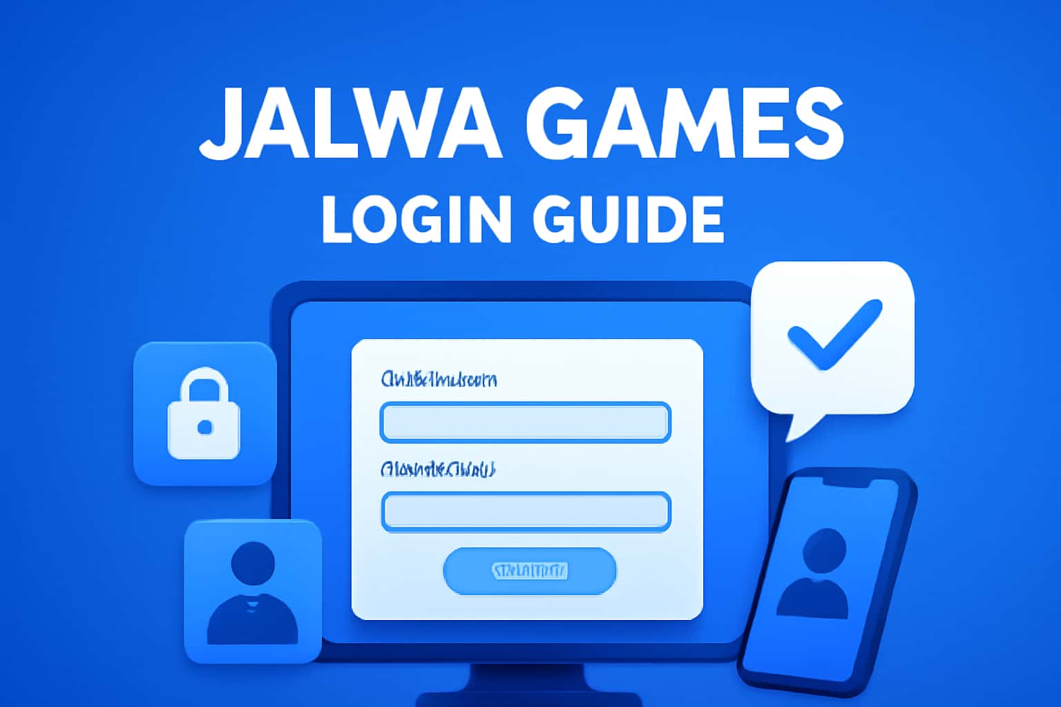 A professional representation of the Jalwa Games Login Guide.