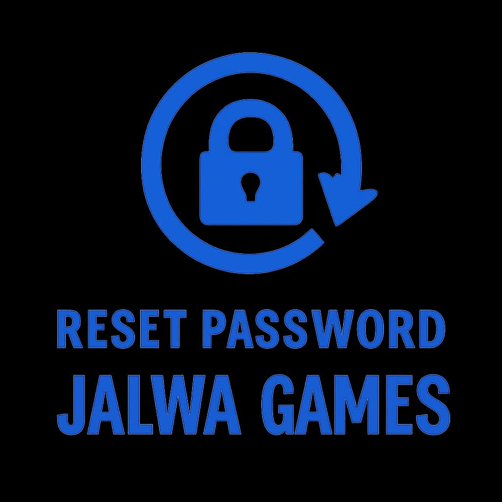 Icon representing the password reset guide for Jalwa Games.