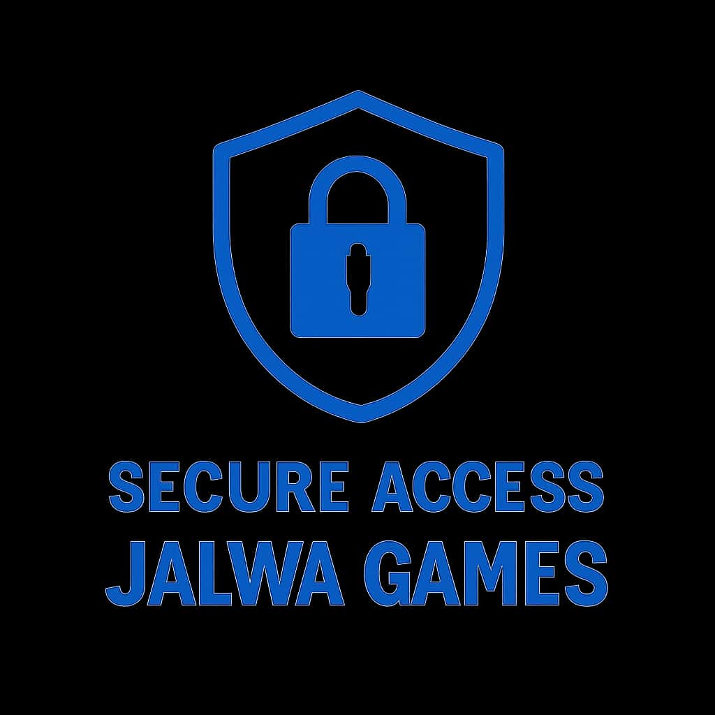 An icon representing secure access to Jalwa Games.