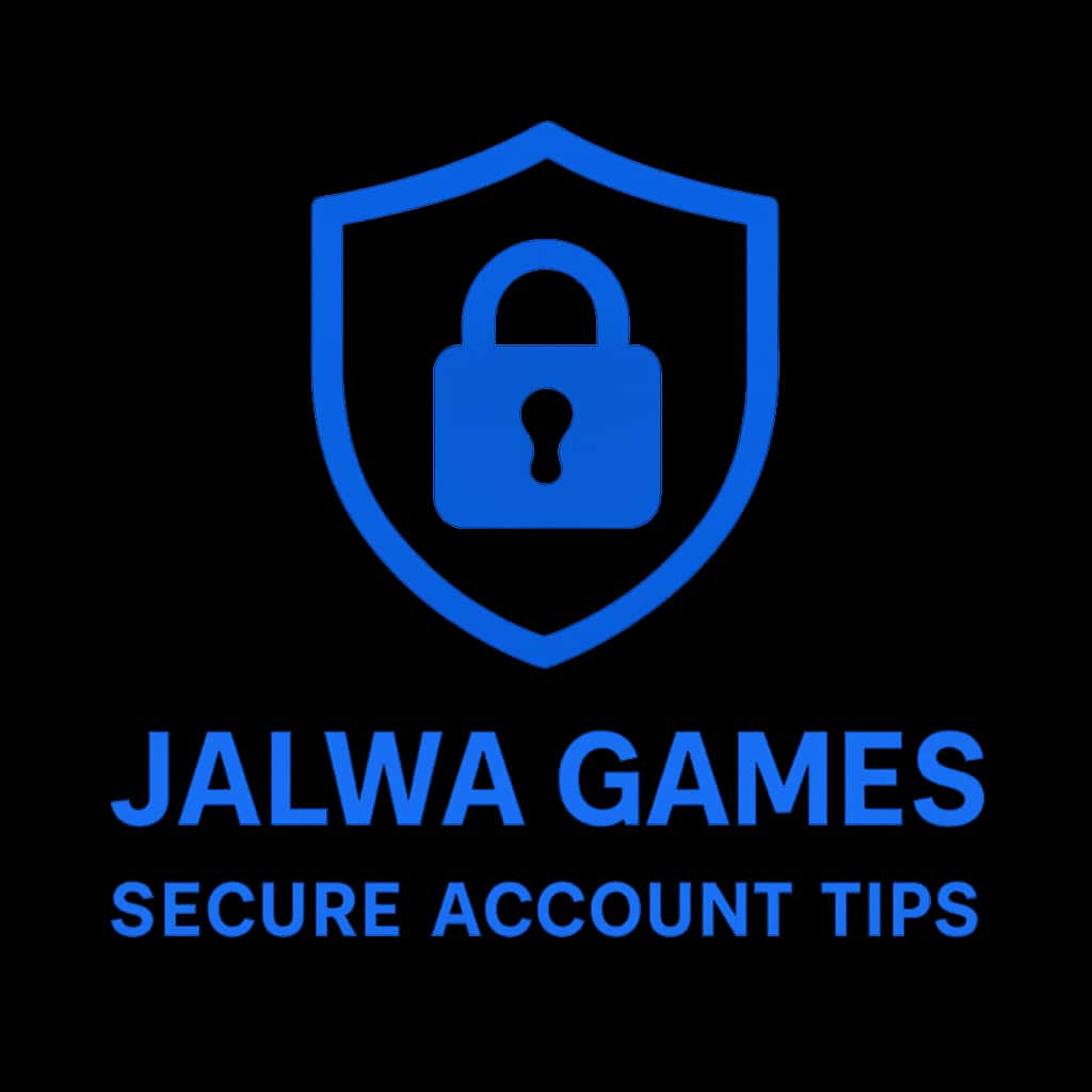 Icon representing secure account tips for Jalwa Games.