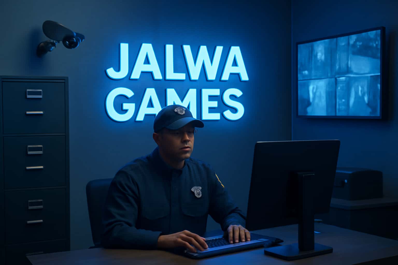 Graphic representation of Jalwa Games Security protocols.
