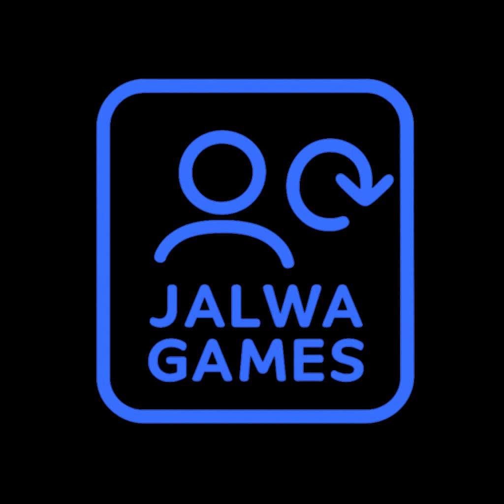 An icon symbolizing account information update for Jalwa Games.